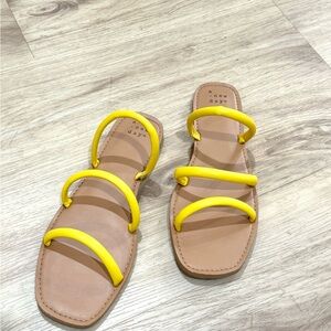 A New Day Women's Yellow Sandals